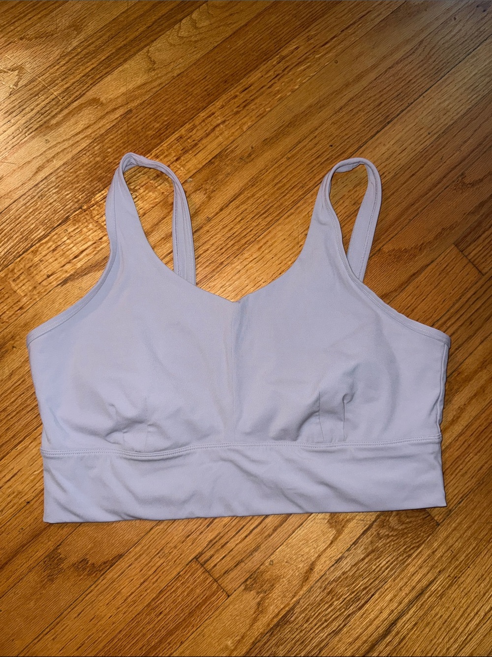 Duluth Trading Co Light Lavender Sports Bra